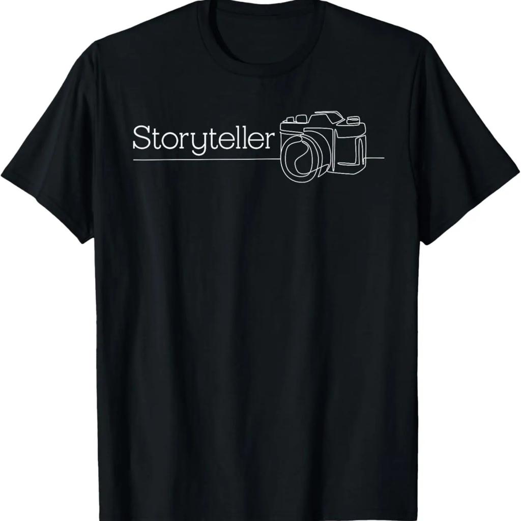 Story Teller Photographer Camera Photography Men Women T-Shirt
