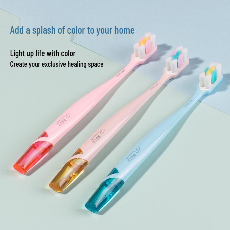Ultra-Soft Bristle Adult Toothbrush for Gum Care - Couple's Edition