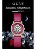 OUBAOER Women's Casual Mechanical Watch with Roman Numeral Dial, Waterproof Design