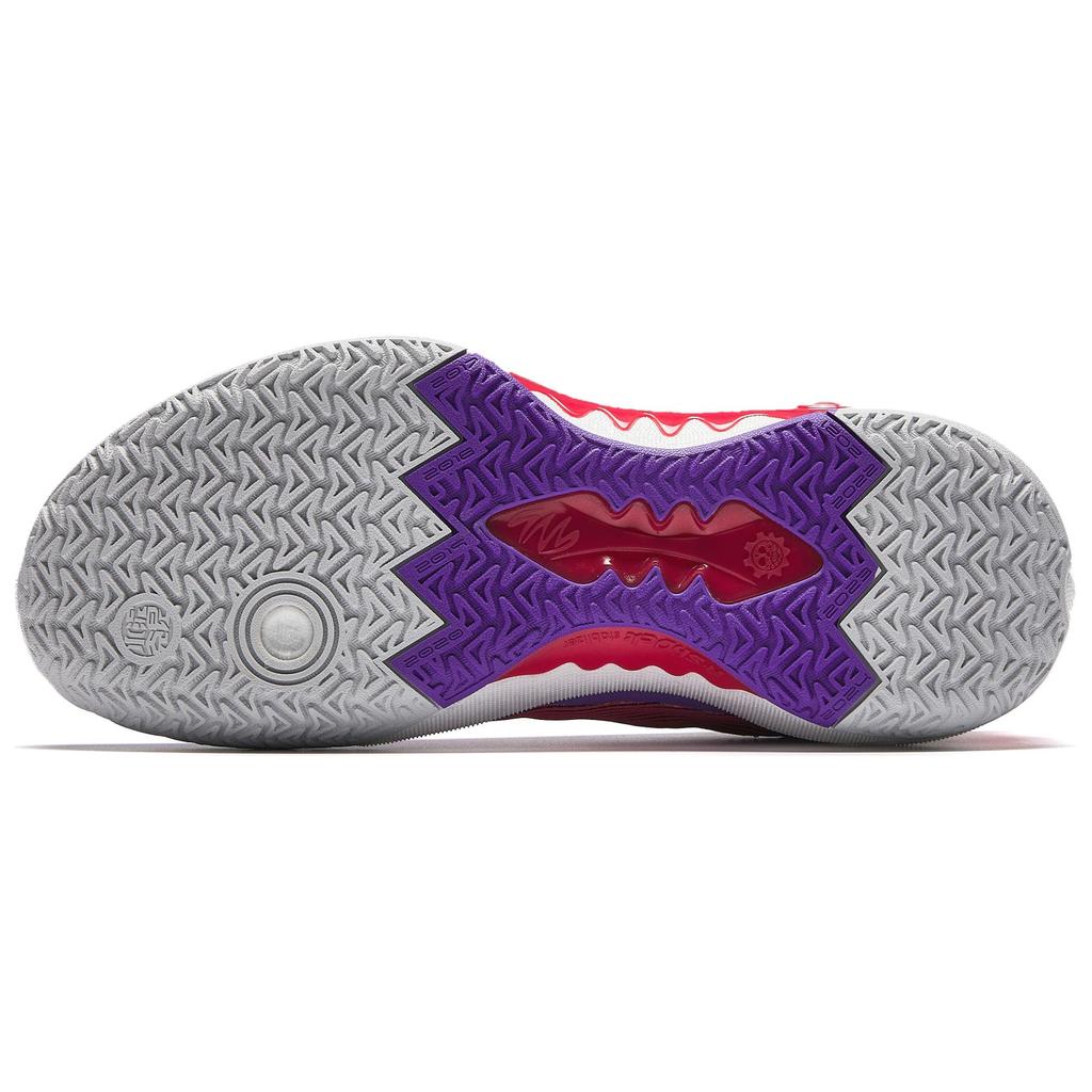 Anta Crazy Tide 5 Team V2 Moon Nitrogen Technology Cement Nemesis Shock Absorption Wear-Resistant Rebound Low-Top Basketball Shoes 112421606S-1