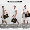 Abarth Cool Print Cestovní taška Duffel Unisex Vodotěsná Skládací Taška na přespání s ramenním popruhem Lehká Sportovní Taška do posilovny na jógu
