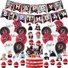 Men's Birthday Party Decoration  Cake Arrangement Male Star Fan Party