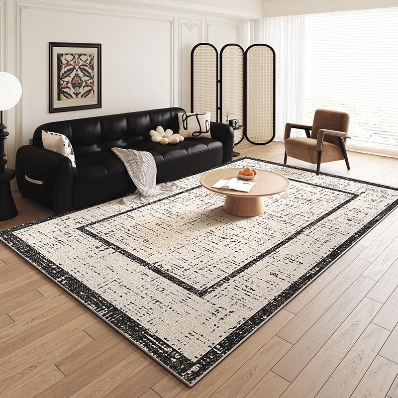 French Antique Carpet Living Room Sand Coffee Table Blanket Light Luxury Premium Bedroom Bedside Floor Mat Non-Slip And Anti-Fouling Floor Mat