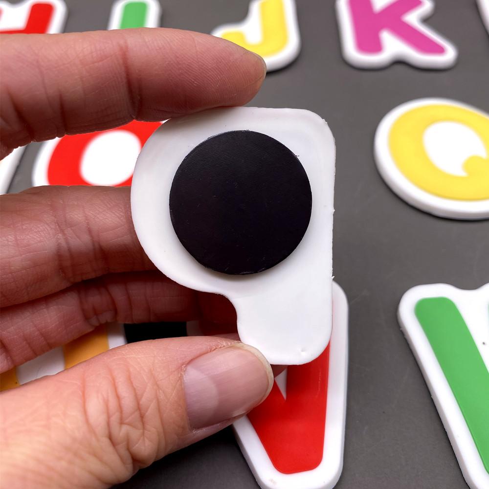 26pcs/set Magnetic Letters Cartoon Fridge Magnets for Child PVC Decorative Magnet for Refrigerator Cute Magnetic Accessories