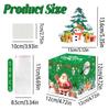 Decor Holiday Snowman Pattern Gift Box For Christmas Events And Gifting Festive