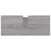 Bathroom Cabinet Grey Sonoma 80 x 33 x 60 cm Engineered Wood