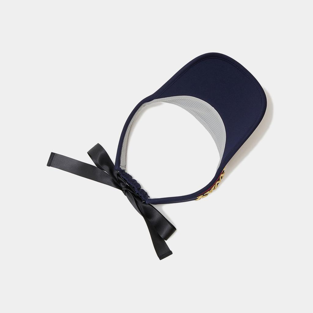 Callaway Sun Visor Back Golf Hat C23291214 Free Size Women's (with Ribbon) / / 1120_Navy,