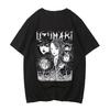 T-Shirt Horror Japan Guro Funny Girl Anime Womens  T Shirt  Women Kawaii Clothes