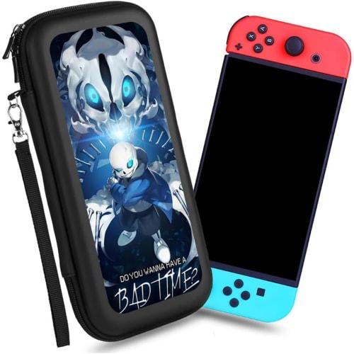 Undertale Switch Case, Protective Case for Switch Console, Storage Bag for Switch, Compatible Case for Switch, Dual-Use Case for Switch Console and Ga