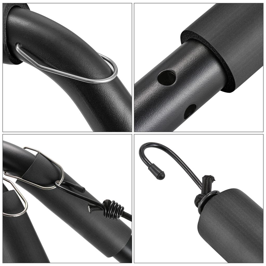 Surfboard Rack Surfboard Holder Shortboard & Longboard Rack for ScooterCelsiusMoped Bike Side Mount Wakeboard Carrier