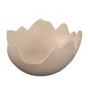 New Easter Eggshell Cradle Resin Figurine, Cute Broken Eggshell Design Decor, Baby Cradle Shape Desktop Home Gift
