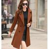 Work Clothing Double Breasted Slim-Fit Woolen Coat Suit Collar