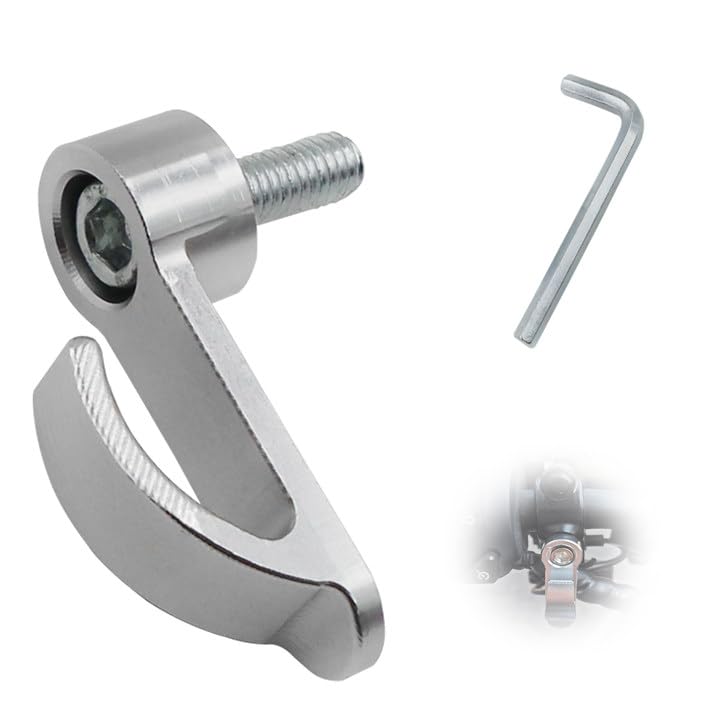 

Крючок для магазина TVETE [1 шт.] Хранение Вешалка для шлема Универсальная Вешалка для багажа автомобиля Номерной знак Пластиковый пакет, Вешалка для рюкзака Винтовое крепление &