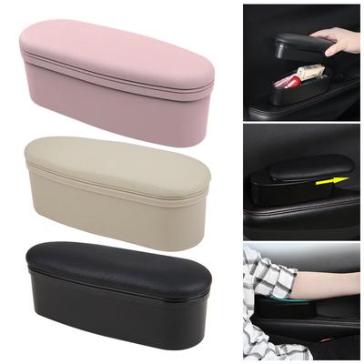 Support d'accoudoir de voiture, extension de coudière gauche, soulage la fatigue du bras du conducteur, housse d'accoudoir de voiture, boîte de rangement 2 en 1