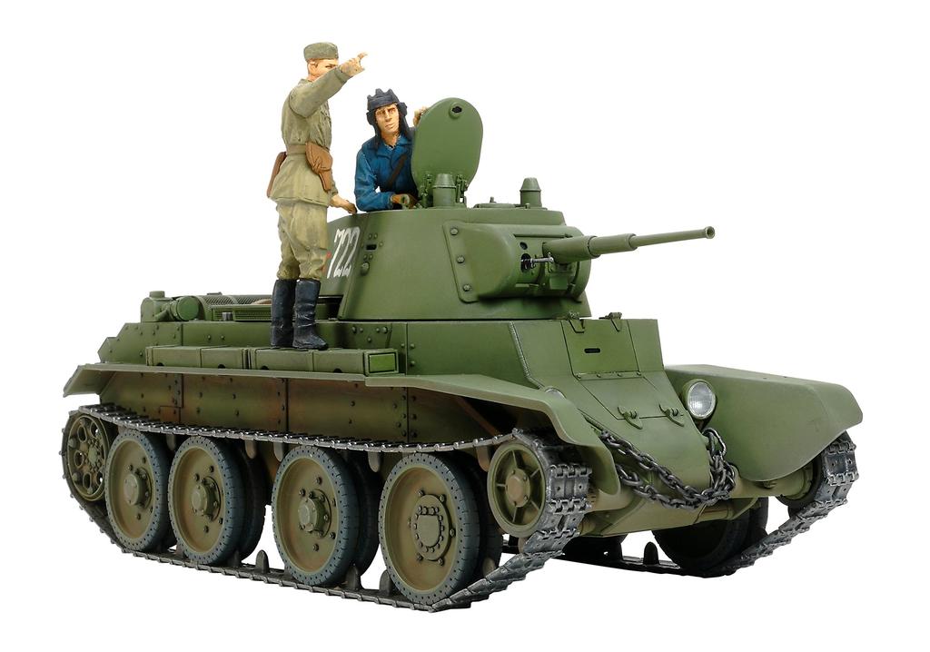Tamiya Military Miniature Series 327 Soviet Army Tank 1937 Model Plastic Model 35327 1/35 No. BT-7