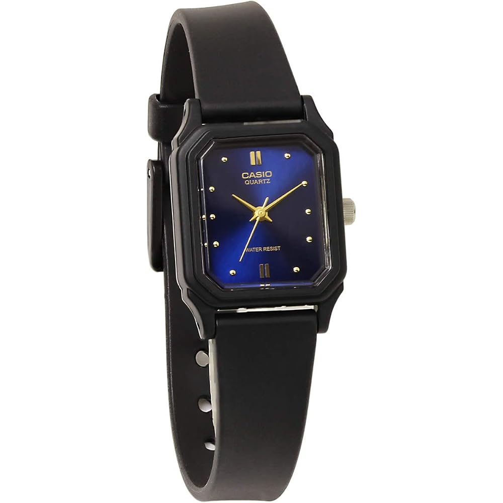 CASIO Casio Standard Cheap Casio Watch Women s Quartz Analog 3-Hand Black Blue LQ-142E-2A [Parallel Import]
