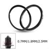 1x Fahrrad Tretlager Spacer 0,7/1,8/2,5mm Bike Hub Unterlegscheibe Heißer Verkauf Neue
