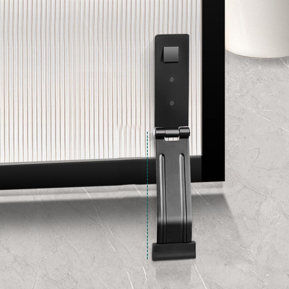 Kickdown Door Stopper Heavy Duty Door Stop Wall Protector Door Stops Fixator Door Blocker  Foot Pedal Door Lock Holder Hardware