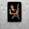 Randy Rhoads Retro Vintage Tin Sign Poster Decorative Plaque Metal Plate Wall Decor
