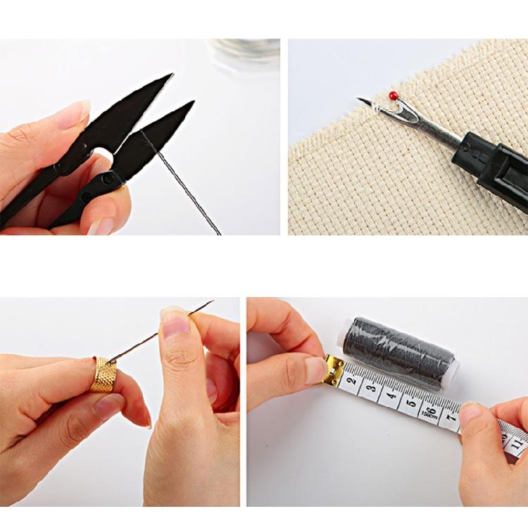 Profession Sewing Kits Portable Sewing Accessories Bag Includes Sewing Needle, Scissor, Sewing Awls Seams Sewing Rippers