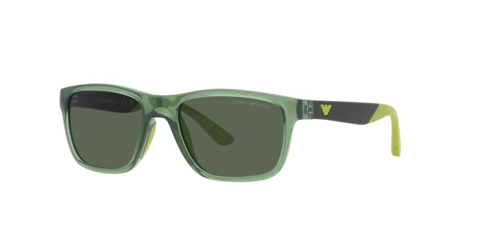 Sunglasses EK4002F Kids SHINY TRANSPARENT GREEN GREEN Lens 48 [Emporio Armani] Frame/DARK