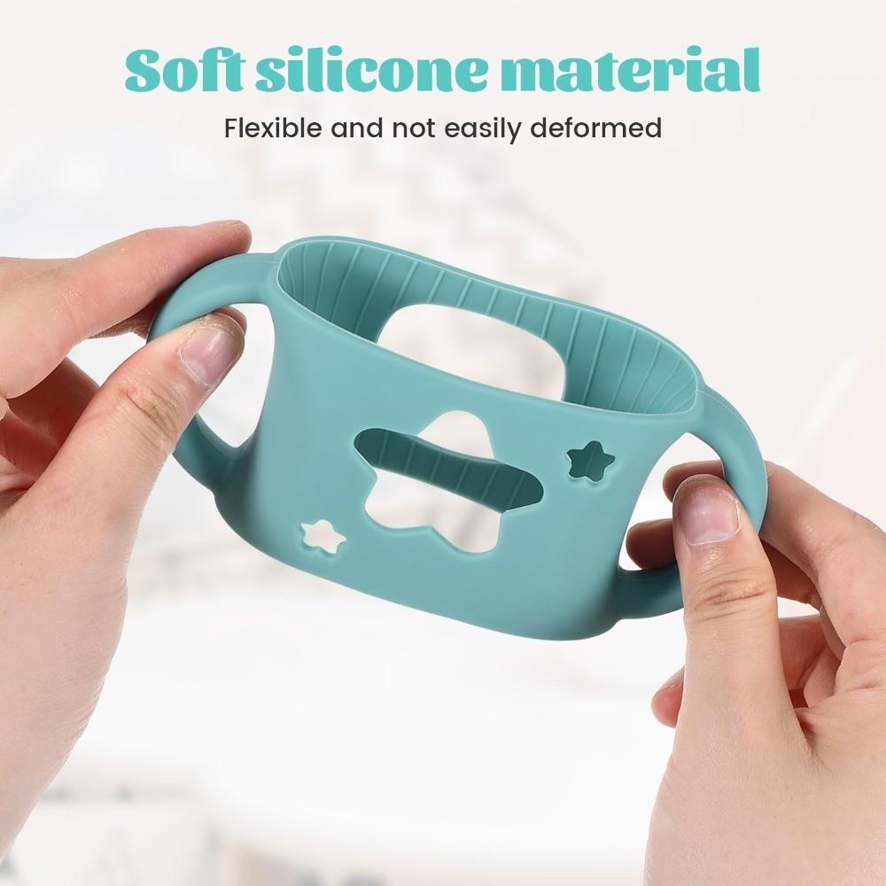 Soft Elastic Baby Bottle Cover Silicone Handle Sleeve for Dr Brown Bottles Baby Feeding