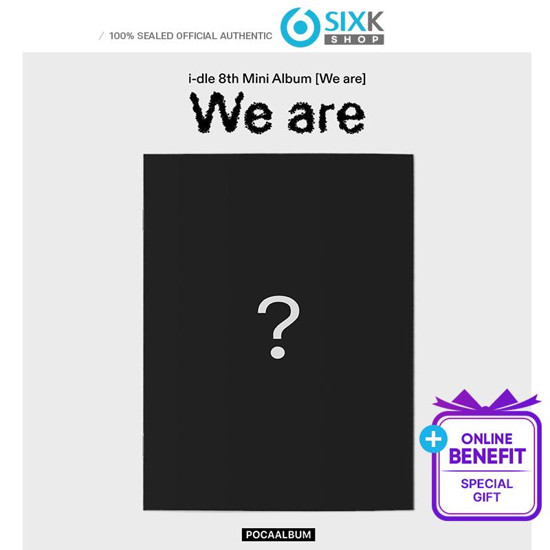 

[Предзаказ] i-dle 8th MINI ALBUM [We Are] POCAALBUM (Фотокнига Вер) (Онлайн-преимущество) [NO POB]