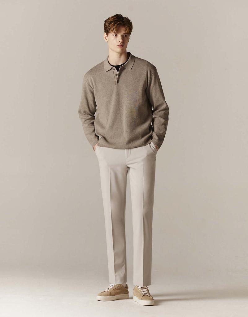 GIORDANO Tapered Hidden Banding Slacks 113511 [7Color] (A Type)