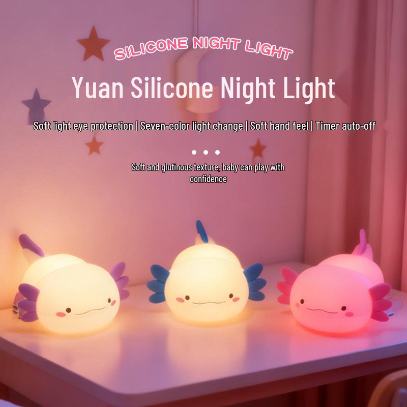 Baa Baa Sheep Night Light - Sleep Companion & Eye-Friendly Dimmable LED Silicone Lamp for Kids' Rooms