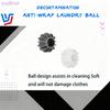 Laundry Ball Reusable Clothe Hair Cleaning Tool Pet Hair Remover Washing Machine Cat Hair Catcher Laundry Ball Anti Entanglement