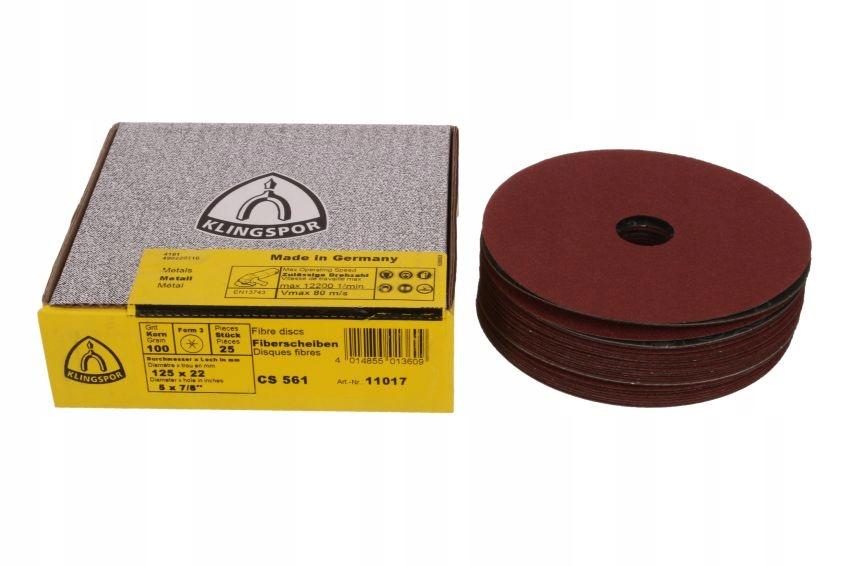 Cs561 Fiber Disc Granulation 36 125mm 11012