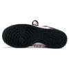Nike Dunk Slip Resistant Abrasion Resistant Low top Skateboard Shoes Unisex Black Pink HV1800-101(Team414-)