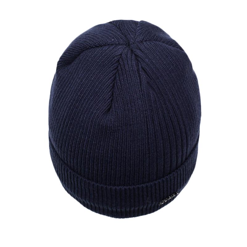 Herren Herbst Winter Samt Warm Winddicht Wollmütze Outdoor Radfahren Ohrenschutz Dicke Strickmütze