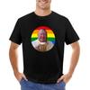Boys White T Shirts Clothes Barry, 63 Gay Pride Flag T-Shirt Graphicoversized Harajuku Clothing