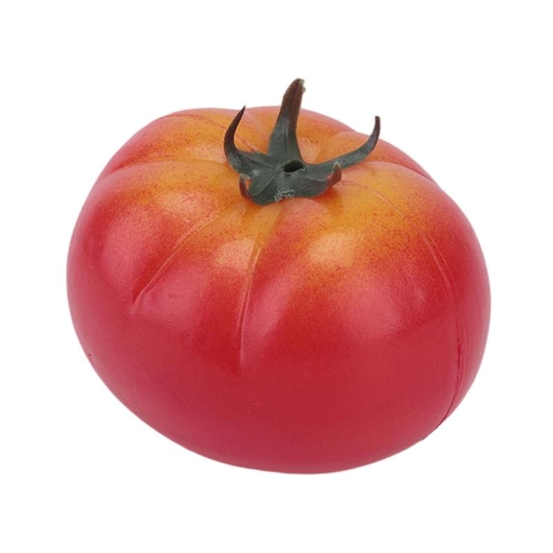 Artificial Tomato Decoration Simulation Vegetable Model for Fall Harvest Basket Display, Window Styling, and Photography Arrangements