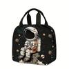 Portable Bento Bag Cartoon Thermal Insulation Bag Aluminum Foil Lunch Bag Student Bento Bag Thickened Thermal Insulation Lunch Box Bag