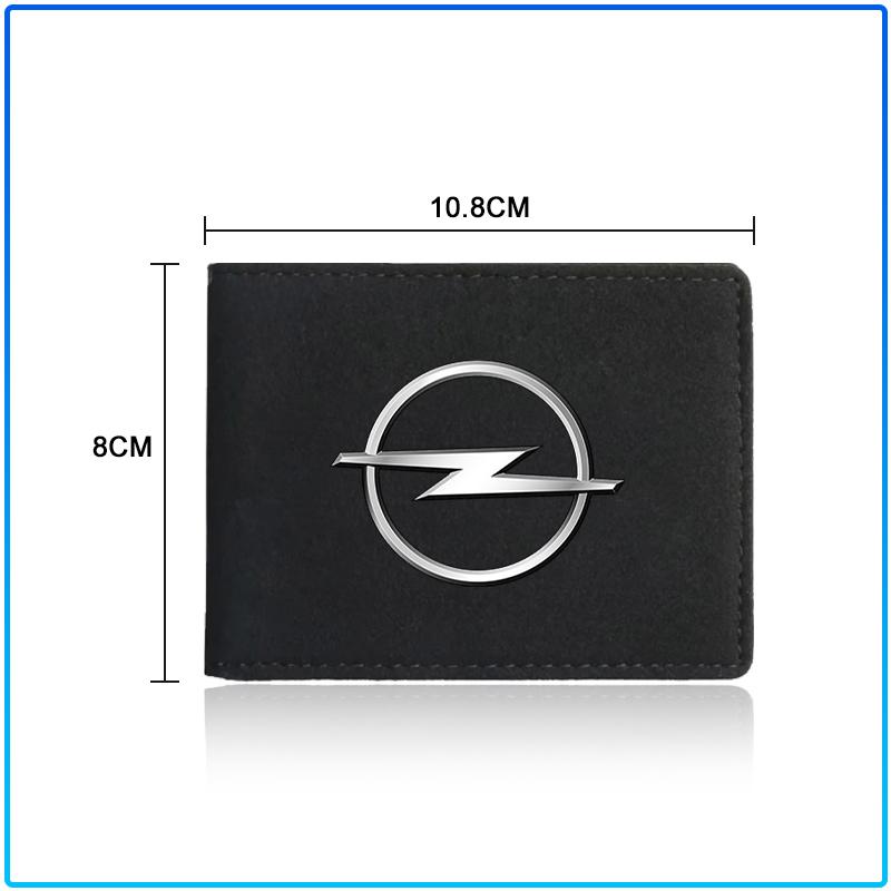 Portable Car Driver License Holder PU Leather Card Bag For Opel Astra H G Corsa Insignia Astra Antara Meriva Zafira Interior