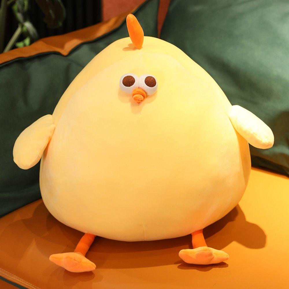 Decoration Animal Doll Plush Pillow Fatty Yellow Chicks Plush Toys Adorable Chick Doll Stuffed Toy