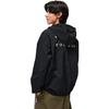 Li-Ning Sports Life Series Letter Print Hooded Jacket Men Outerwear Black AFDT379-6