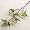 Elegant Simulation Malus Flowers Lifelike Fake Flowers  Home Office Decor