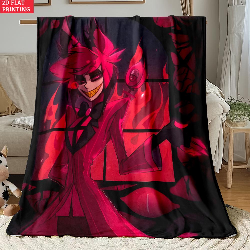 Anime Thin Flannel Blanket for Bedrooms,Living Rooms,Sofas Blankets,Offices,Lunch Breaks,Picnics,blankets Fluffy Blanket