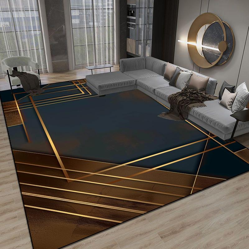 

Modern Carpets for Living Room Nordic Light Luxury Bedroom Decoration Carpet Non-slip Sofa Coffee Table Floor Mats Washable Rug 60x90cm