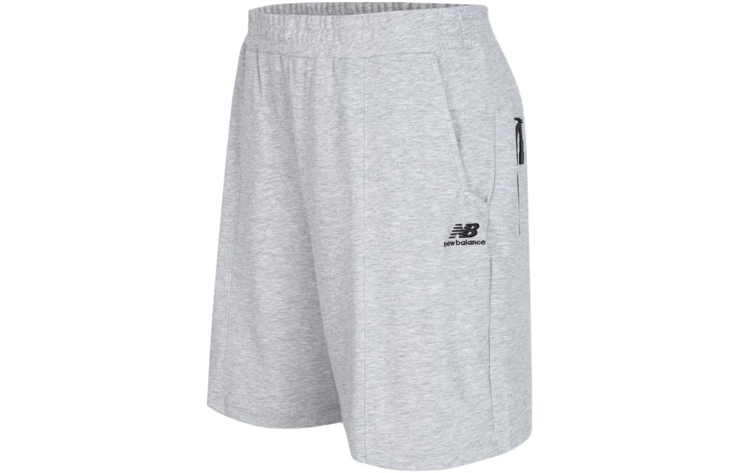 New Balance Casual Shorts Unisex Medium Gray Moderate 5VC2U893-MGR S