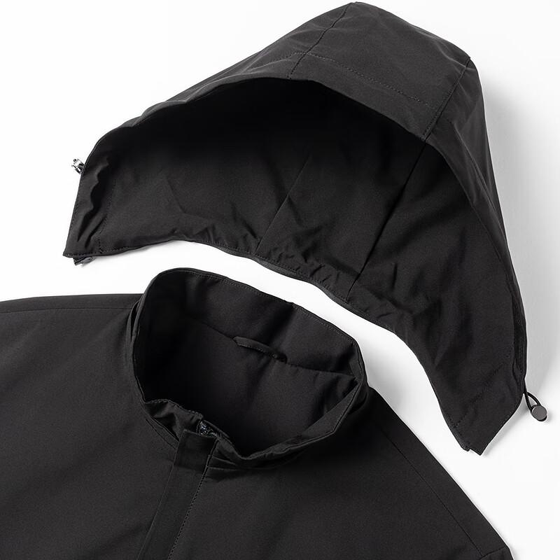 FAPAI Men's Hooded Business Casual Jacket