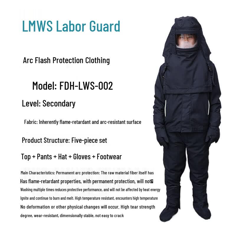 Arc Flash & Flame Retardant Workwear Set 180 темно-синий