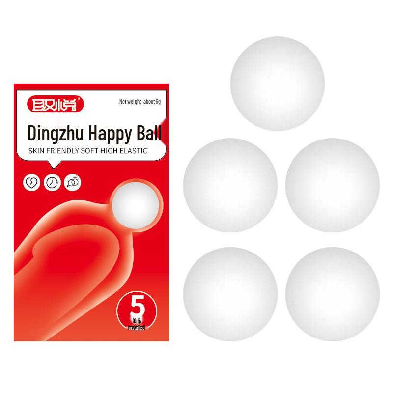 Dingzhu Joy Ball Inflatable Condom for Couples - Extended & Stimulating Adult Toy