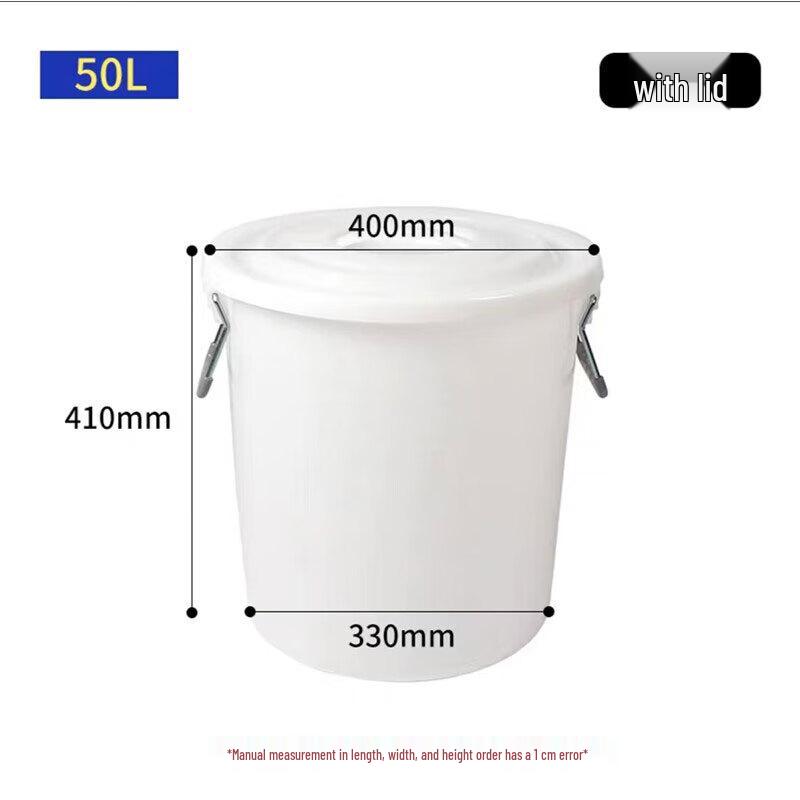 Linzhilu Zware Plastic Opbergemmer met Deksel