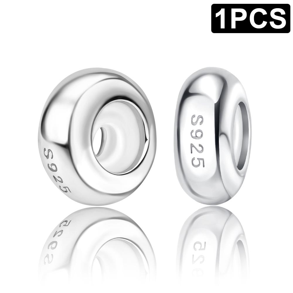 

Pendant Charm Bead 925 Silver High-Grade Round Beads Fit Bracelet for Jewelry Making Valentine s Day gift