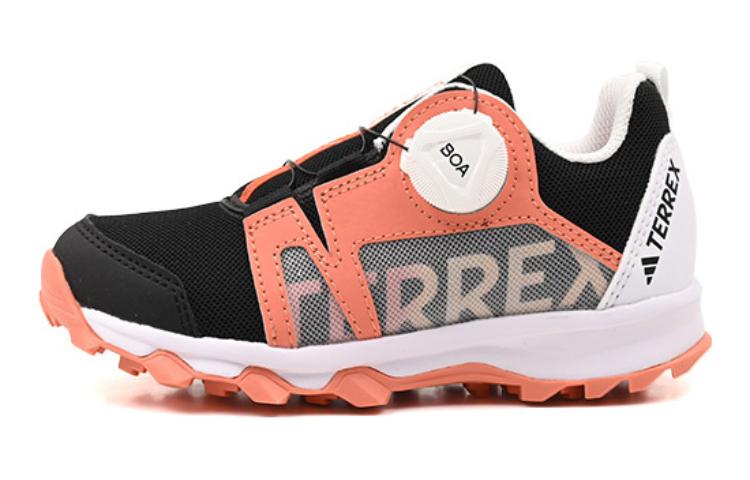 

Adidas Terrex Agravic Abrasion Resistant Low top Kids Running Shoes Black Orange Kids HQ3500 29