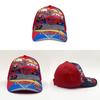 Childrens Cars Pattern Baseball Cap Cartoon Character Sunshade Breathable Hat For Kids